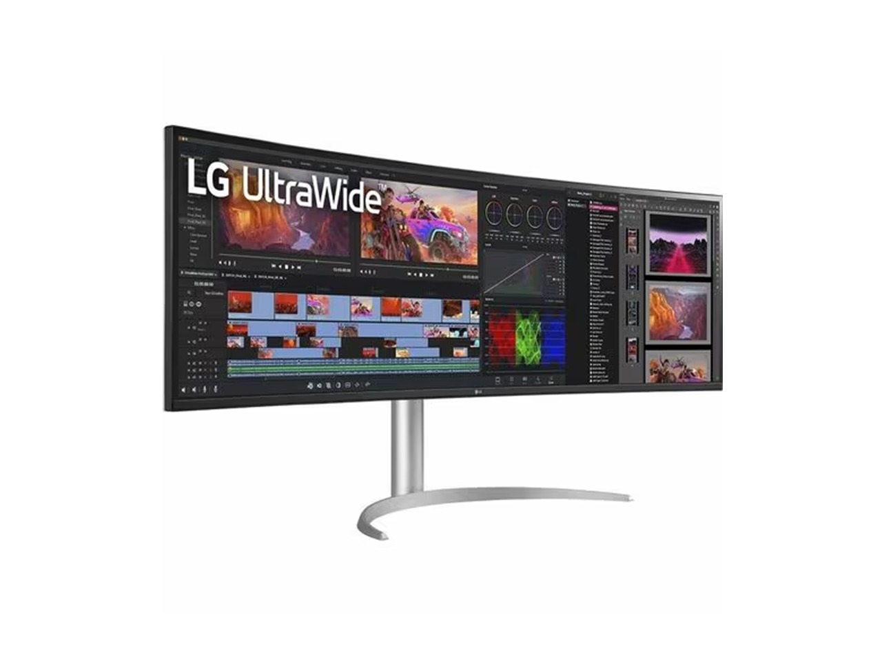 UltraWide 49WQ95C-W Widescreen LCD Monitor